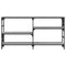 vidaXL Console Table Grey Sonoma 150x29x76.5 cm Engineered Wood