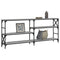 vidaXL Console Table Grey Sonoma 180x29x76.5 cm Engineered Wood