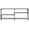 vidaXL Console Table Grey Sonoma 180x29x76.5 cm Engineered Wood
