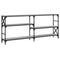 vidaXL Console Table Grey Sonoma 180x29x76.5 cm Engineered Wood