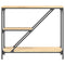 vidaXL Console Table Sonoma Oak 88.5x30x75 cm Engineered Wood