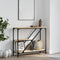 vidaXL Console Table Sonoma Oak 88.5x30x75 cm Engineered Wood
