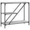 vidaXL Console Table Grey Sonoma 88.5x30x75 cm Engineered Wood