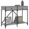 vidaXL Console Table Grey Sonoma 100x39x78.5 cm Engineered Wood