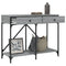 vidaXL Console Table Grey Sonoma 100x39x78.5 cm Engineered Wood