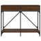 vidaXL Console Table Brown Oak 100x39x78.5 cm Engineered Wood