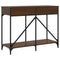 vidaXL Console Table Brown Oak 100x39x78.5 cm Engineered Wood