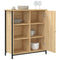 vidaXL Sideboard Sonoma Oak 70x30x80 cm Engineered Wood