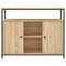 vidaXL Sideboard Sonoma Oak 100x35x80 cm Engineered Wood