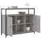 vidaXL Sideboard Grey Sonoma 100x35x80 cm Engineered Wood