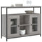 vidaXL Sideboard Grey Sonoma 100x35x80 cm Engineered Wood