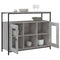 vidaXL Sideboard Grey Sonoma 100x35x80 cm Engineered Wood