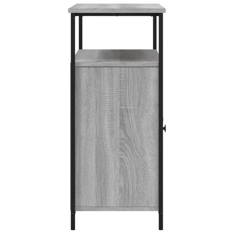 vidaXL Sideboard Grey Sonoma 100x35x80 cm Engineered Wood