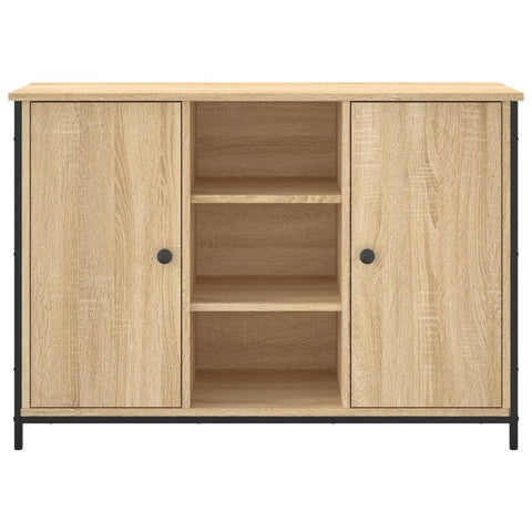 vidaXL Sideboard Sonoma Oak 100x35x70 cm Engineered Wood