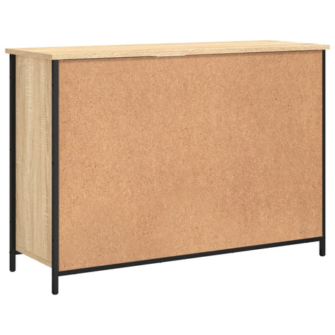 vidaXL Sideboard Sonoma Oak 100x35x70 cm Engineered Wood