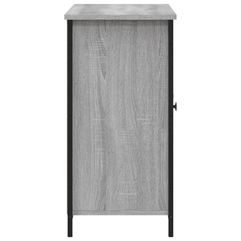 vidaXL Sideboard Grey Sonoma 100x35x70 cm Engineered Wood