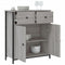 vidaXL Sideboard Grey Sonoma 70x30x80 cm Engineered Wood