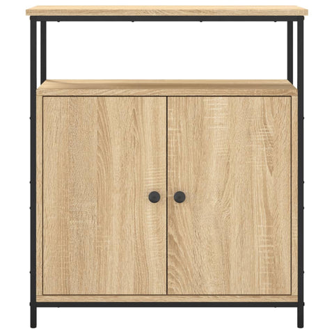 vidaXL Sideboard Sonoma Oak 70x30x80 cm Engineered Wood