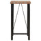 vidaXL Bar Table 55x55x107 cm Solid Wood Reclaimed and Iron