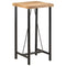 vidaXL Bar Table 55x55x107 cm Solid Wood Mango and Iron