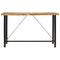 vidaXL Bar Table 180x70x107 cm Solid Wood Mango and Iron
