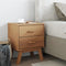 vidaXL Bedside Cabinet OLDEN Brown Solid Wood Pine