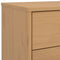 vidaXL Bedside Cabinet OLDEN Brown Solid Wood Pine
