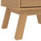 vidaXL Bedside Cabinet OLDEN Brown Solid Wood Pine