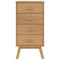 vidaXL Bedside Cabinet OLDEN Brown Solid Wood Pine