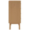 vidaXL Bedside Cabinet OLDEN Brown Solid Wood Pine