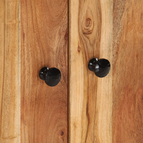 vidaXL 2 Piece Bathroom Furniture Set Solid Wood Acacia