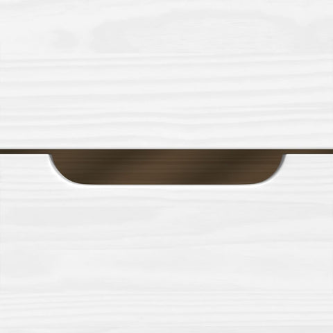 vidaXL Day Bed with 3 Drawers without Mattress "IRUN" White 90x200 cm