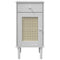 vidaXL Bedside Cabinet SENJA Rattan Look White 40x35x80 cm Solid Wood Pine