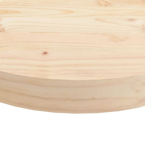 vidaXL Table Top Round Ø30x3 cm Solid Wood Pine