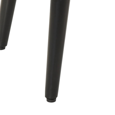 vidaXL Coffee Table 45x45x40 cm Solid Wood Mango and Iron