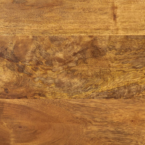 vidaXL Coffee Table 45x45x40 cm Solid Wood Mango and Iron