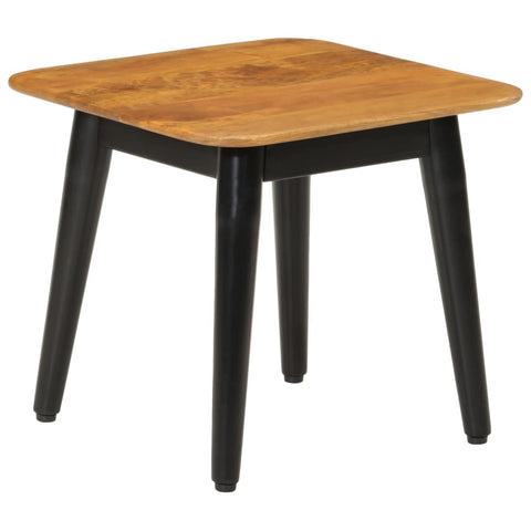vidaXL Coffee Table 45x45x40 cm Solid Wood Mango and Iron