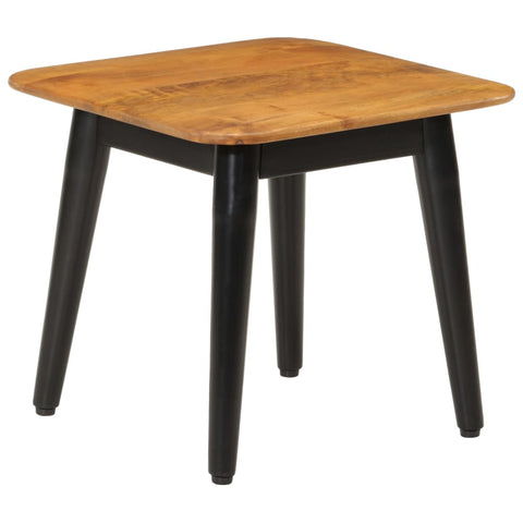 vidaXL Coffee Table 45x45x40 cm Solid Wood Mango and Iron