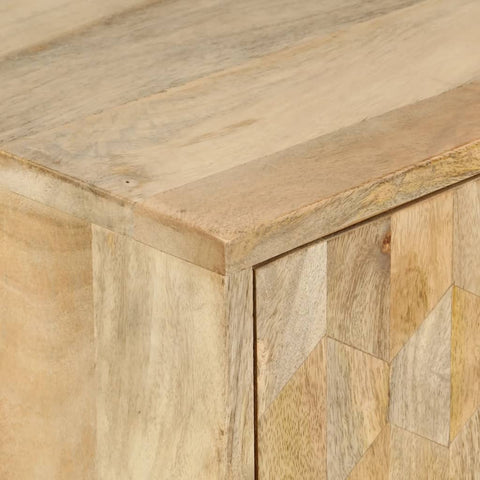 vidaXL Drawer Cabinet 70x35x70 cm Solid Wood Mango