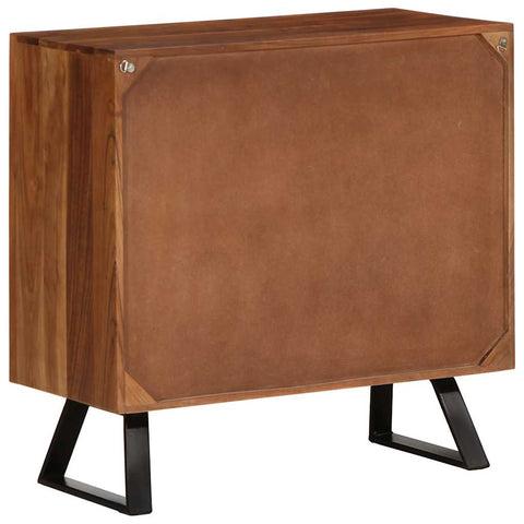 vidaXL Drawer Cabinet Honey Brown 70x35x70 cm Solid Wood Acacia