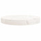 vidaXL Table Top Round White Ø30x3 cm Solid Wood Pine