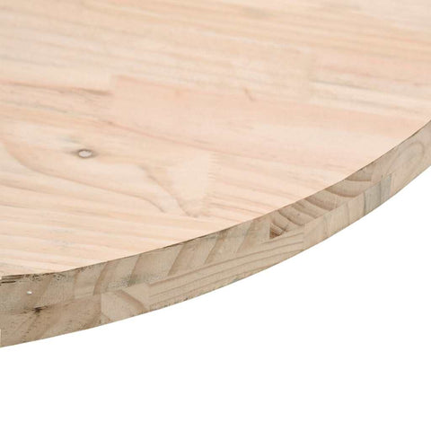 vidaXL Table Top Round Ø40x3 cm Solid Wood Pine
