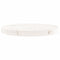 vidaXL Table Top Round White Ø40x3 cm Solid Wood Pine