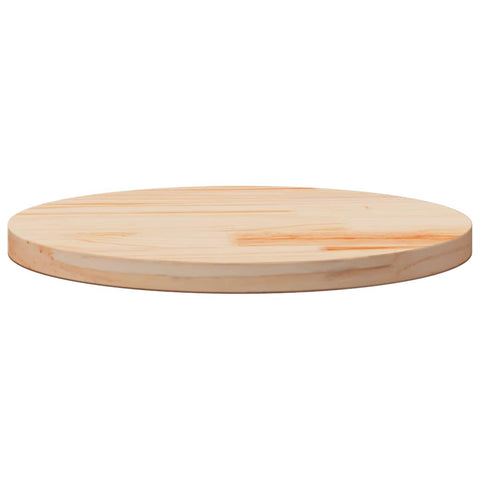 vidaXL Table Top Round Ø50x3 cm Solid Wood Pine