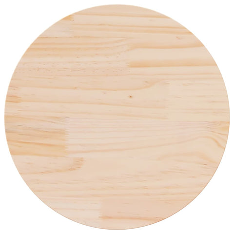 vidaXL Table Top Round Ø60x3 cm Solid Wood Pine