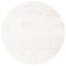 vidaXL Table Top Round White Ø80x3 cm Solid Wood Pine