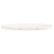 vidaXL Table Top Round White Ø80x3 cm Solid Wood Pine