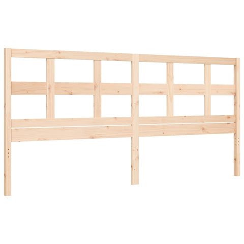 vidaXL Bed Frame without Mattress 200x200 cm Solid Wood