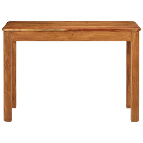 vidaXL Dining Table 110x55x76 cm Solid Wood Acacia