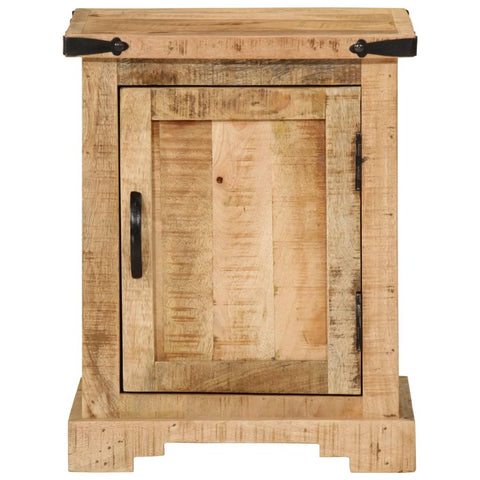vidaXL Bedside Cabinet 40x35x50 cm Solid Wood Mango